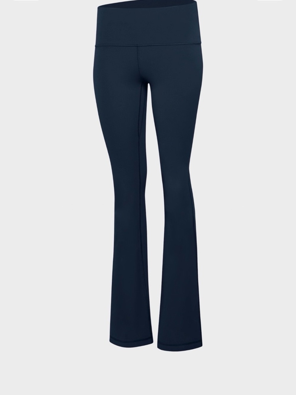 NWT Aritzia Golden Butter Cheeky Hi-Rise Flare Legging Admiral Blue Size 8